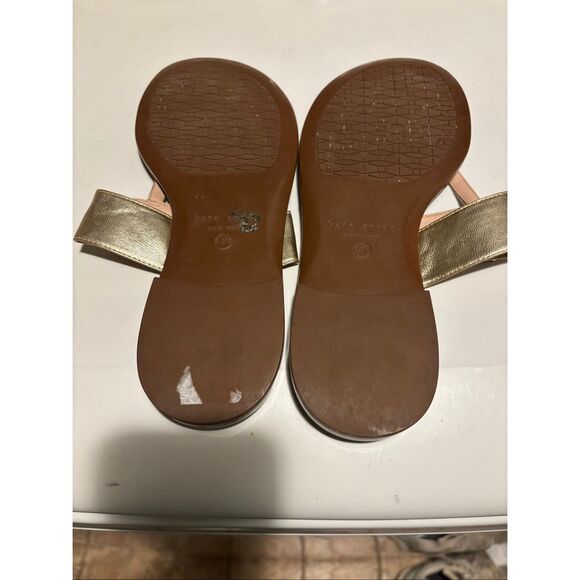 Kate Spade Gold Sandals - Picture 5 of 5